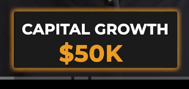 Capital growth is worth $50k