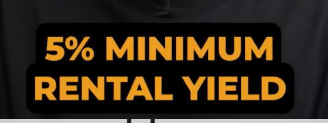 5% minimum rental yield