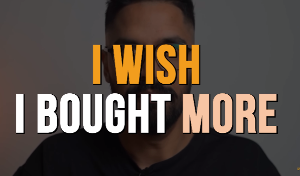 I wish I bought more