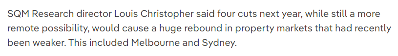 Part of report explaining what the SQM research directorLouis Christopher said