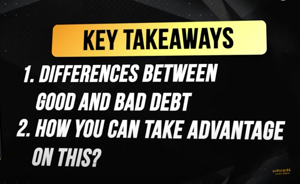 List of the key takeaways