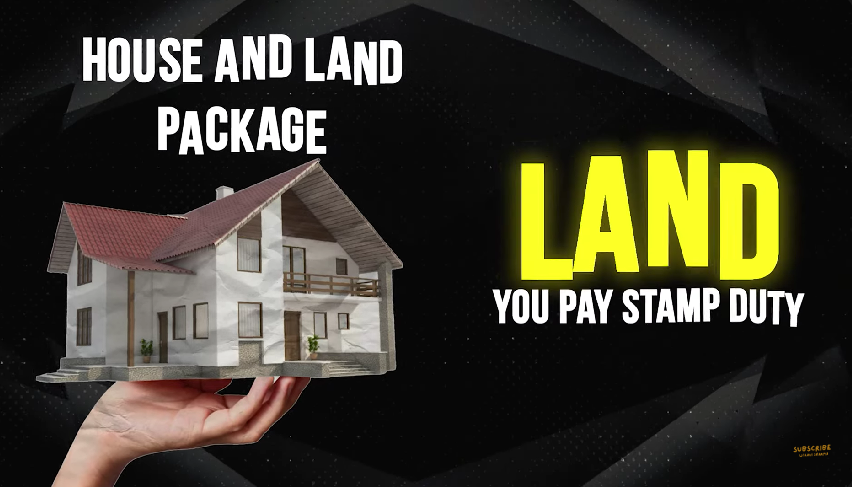 A layout on house and land package