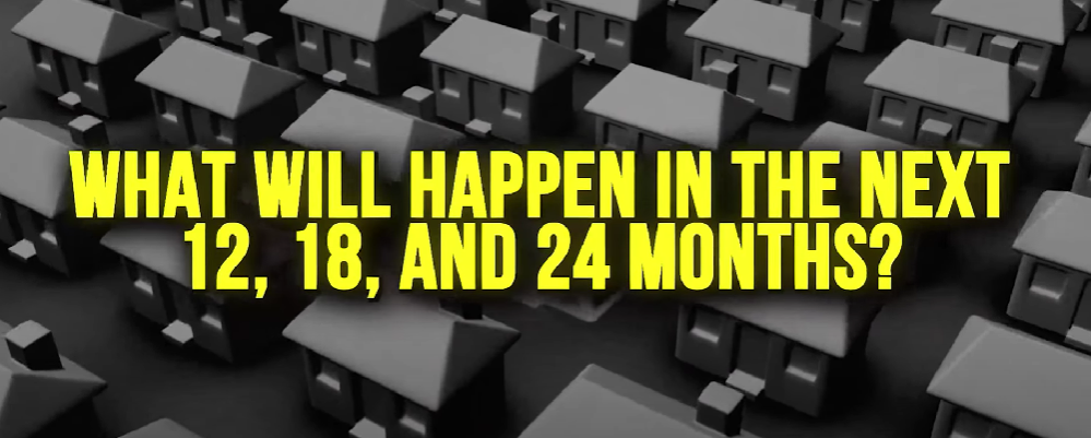 A layout having a quote about what will happen in the next 12, 18, and 24 months