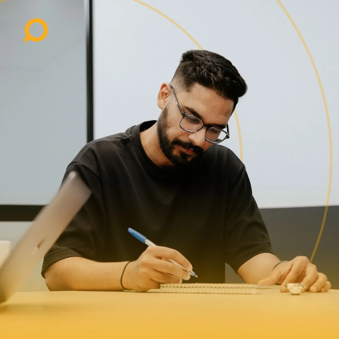 Ravi Sharma writing his strory