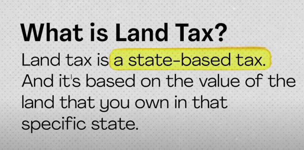 An explanation of what land tax is