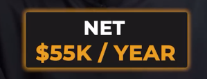 Net is $55K per year