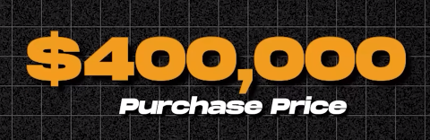 $400,000 purchase price