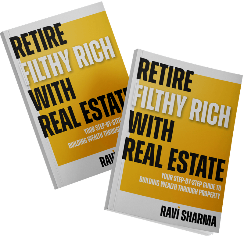 book titled Retire Filthy Rich with Real Estate