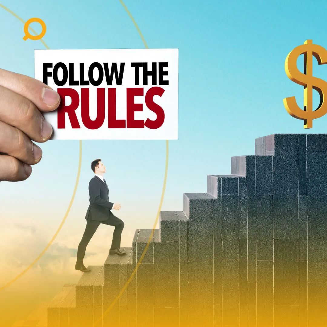 Representation of following rules to become filthy rich