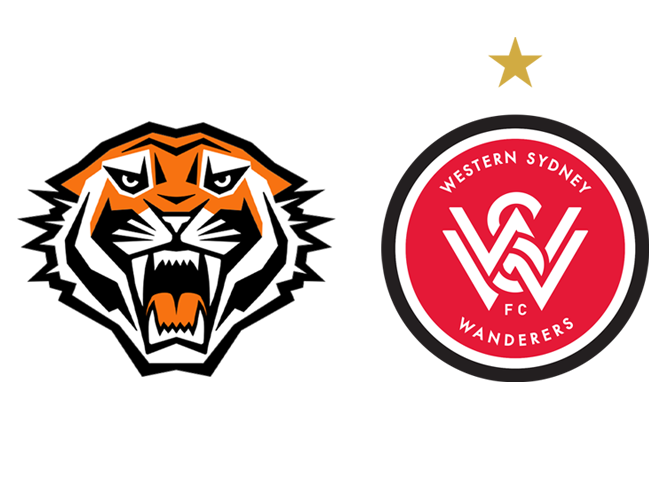 Wests Tigers and partner logos