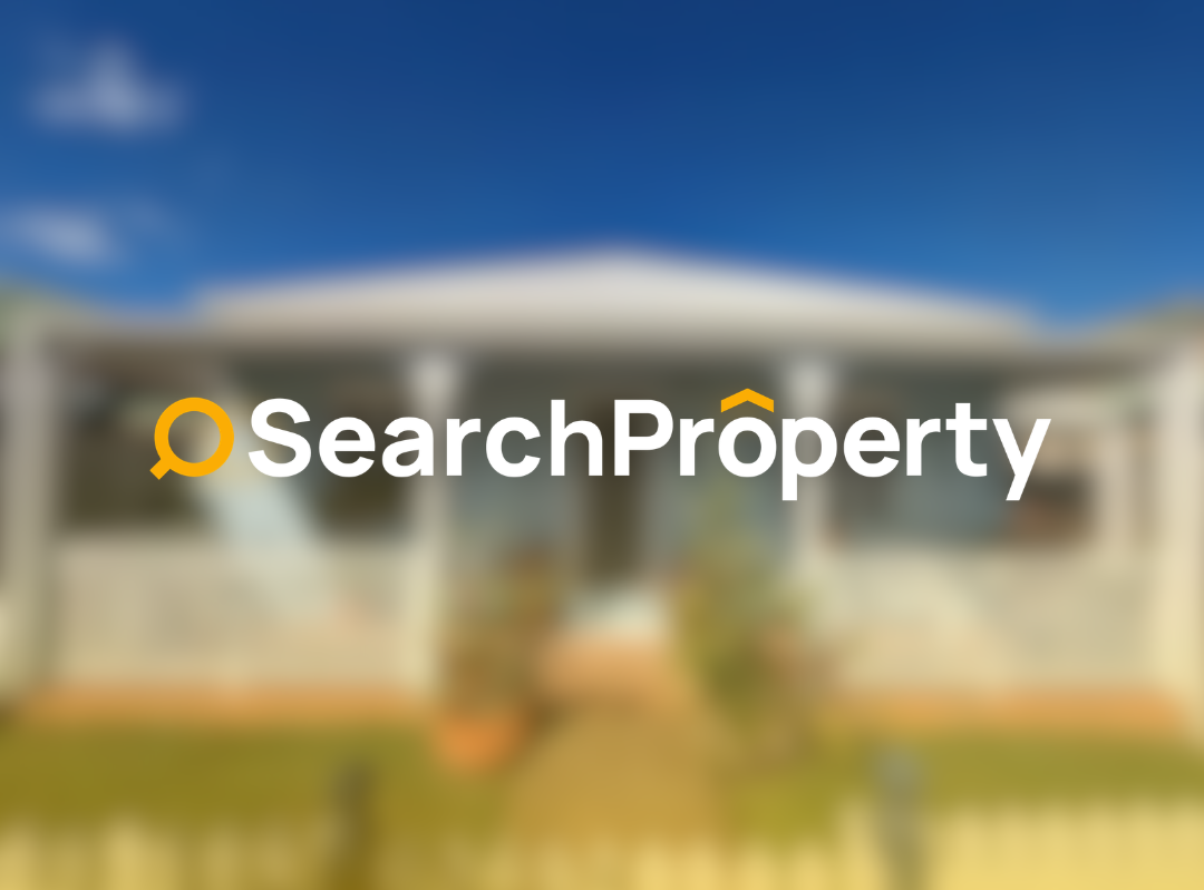 Charming 3-bedroom blue investment property with white trim, surrounded by landscaped gardens and flower pots, ideal for investors or home buyers in a family-friendly suburb.
